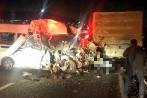 Grave accidente en la México-Pachuca deja al menos 12 muertos