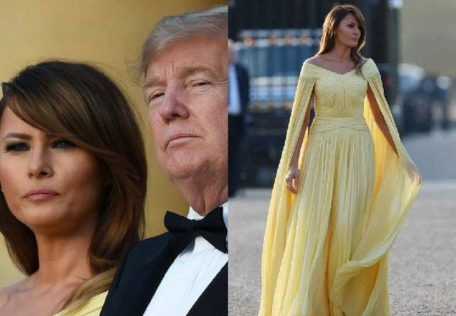 Melania amarillo