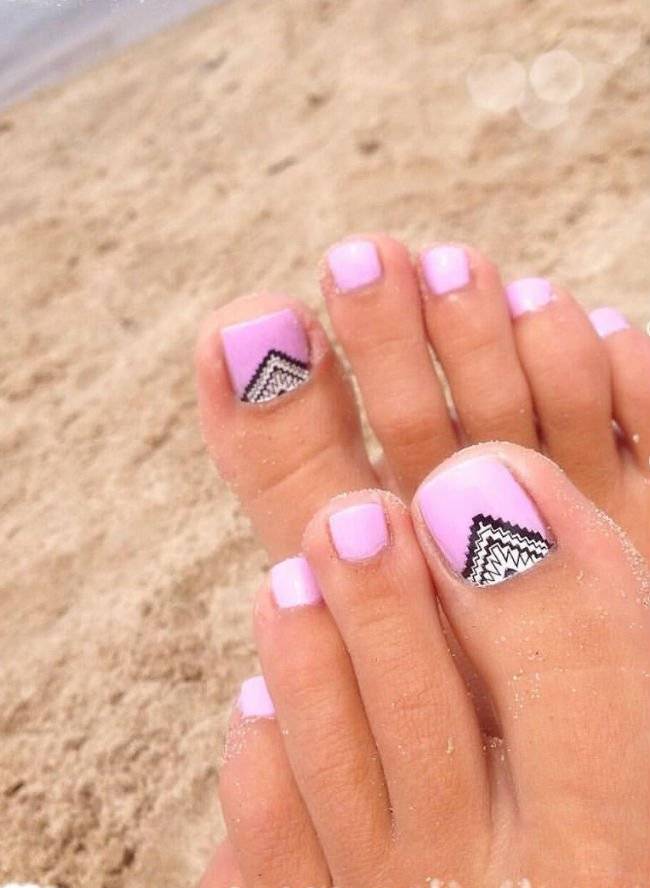 uñas playa