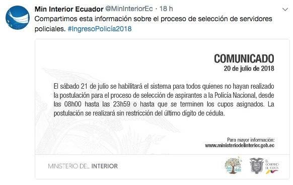 sistema Policía Nacional