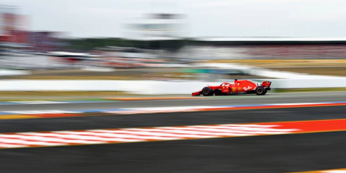 Sebastian Vettel, 'al rojo vivo': récord y pole en Hockenheim