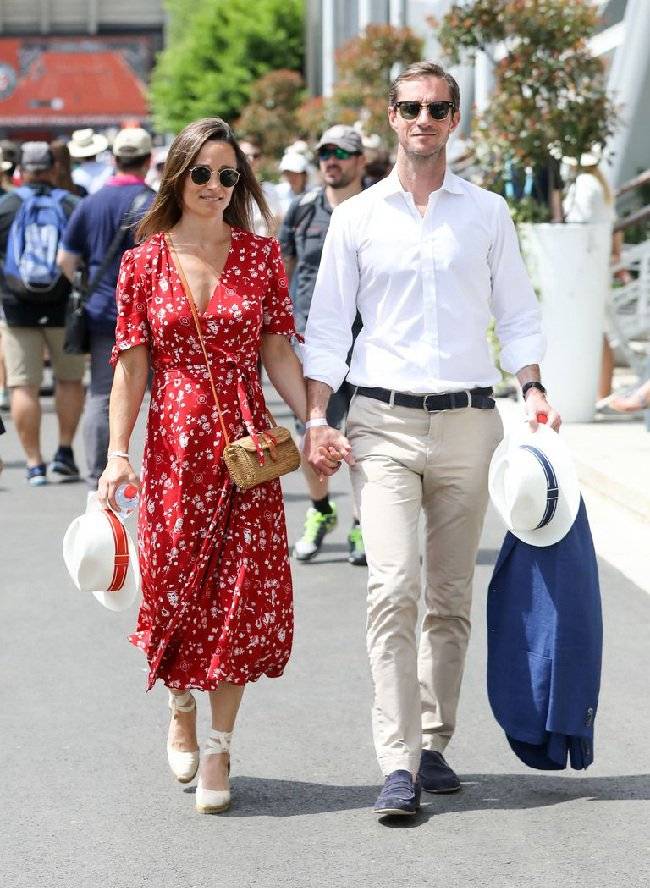 Pippa Middleton alpargatas