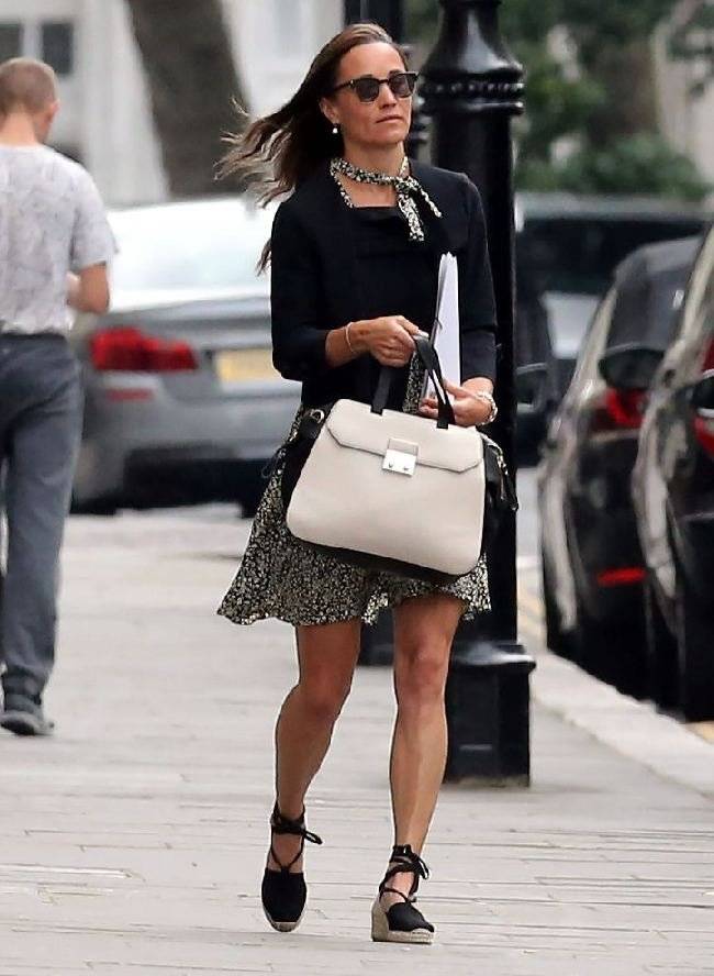 Pippa Middleton alpargatas