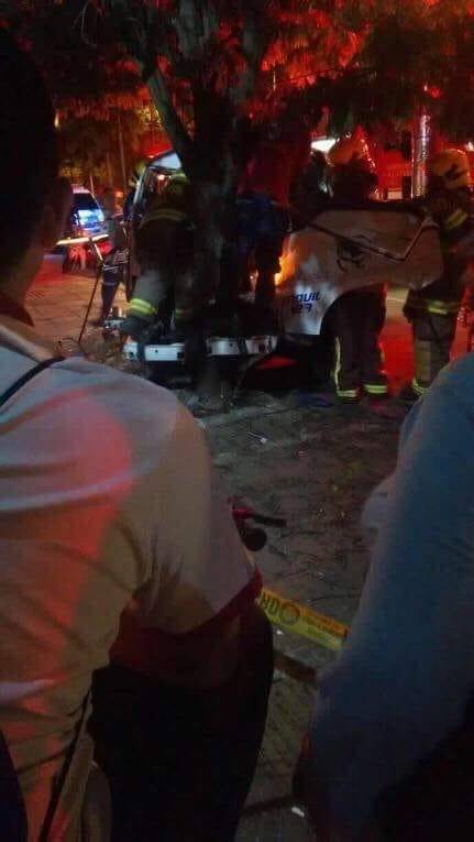 accidente ambulancia