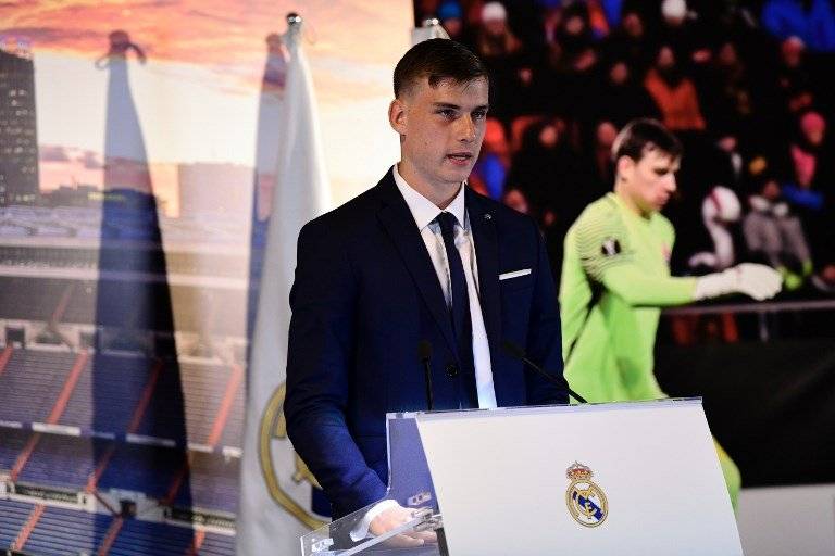 Andriy Lunin dio sus primeras declaraciones como jugador del Madrid