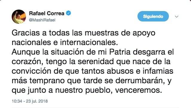 Respuesta de Rafael Correa