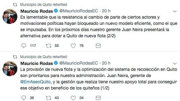 Alcalde Mauricio Rodas se pronuncia sobre la gestión del gerente de Emaseo