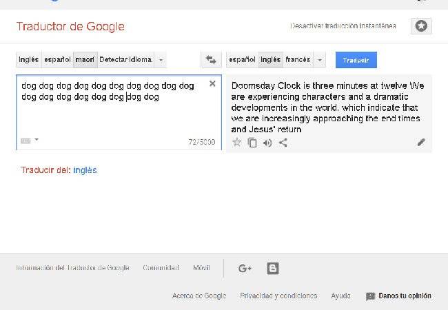 mensaje google