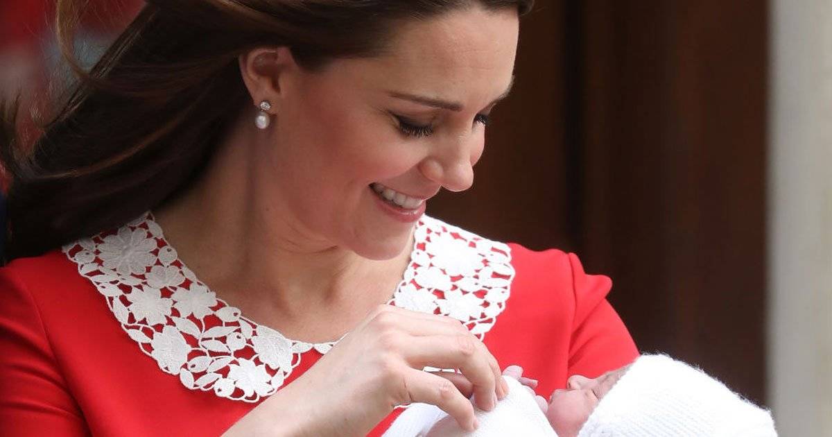 Kate Middleton e príncipe Louis