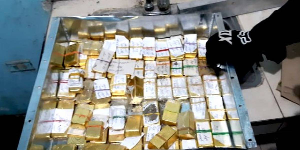 Oro puro! el hallazgo de las autoridades en una vivienda abandonada
