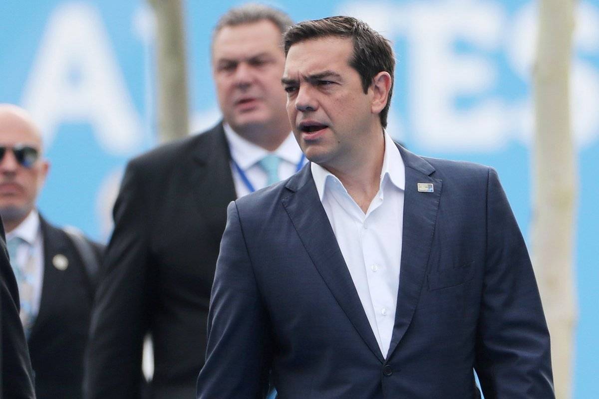 primeiro ministro da Grécia Alexis Tsipras