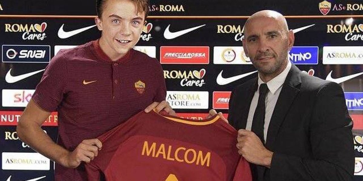 Malcom dejó tirados a fans en el aeropuerto — Incredulidad en Roma