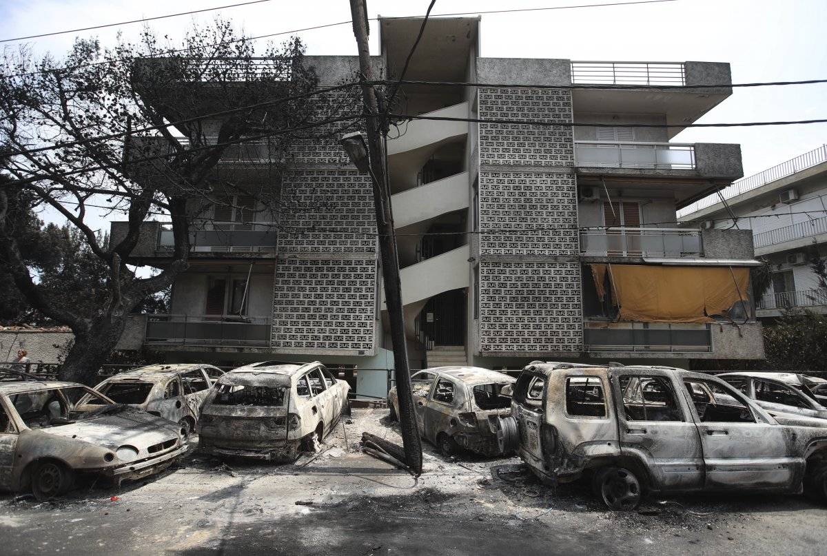 Incendios en Grecia