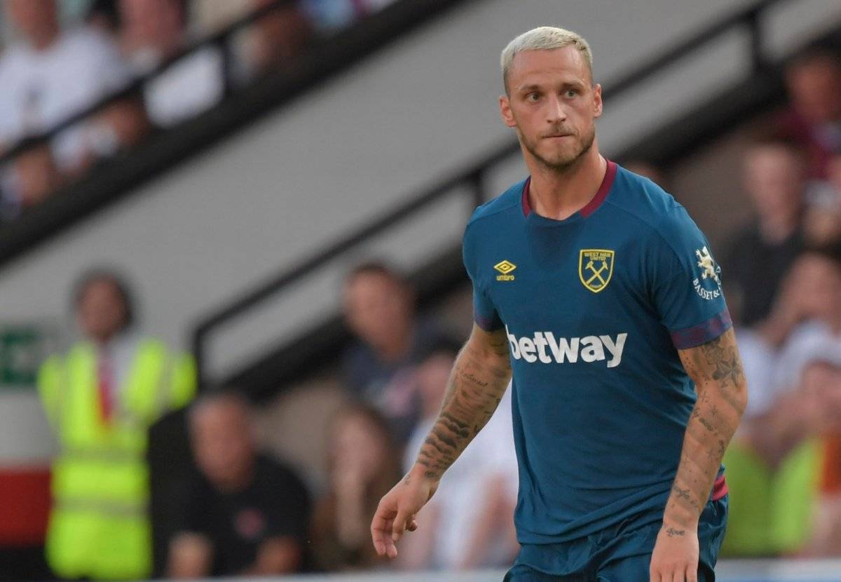 El austriaco Marko Arnaoutovic ha sido uno de los destacados en la pretemporada del West Ham de Pellegrini / Foto: Twitter