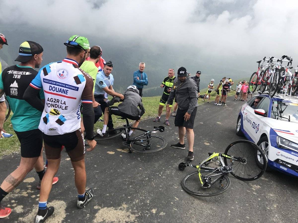 El guardia no reconoció a Froome