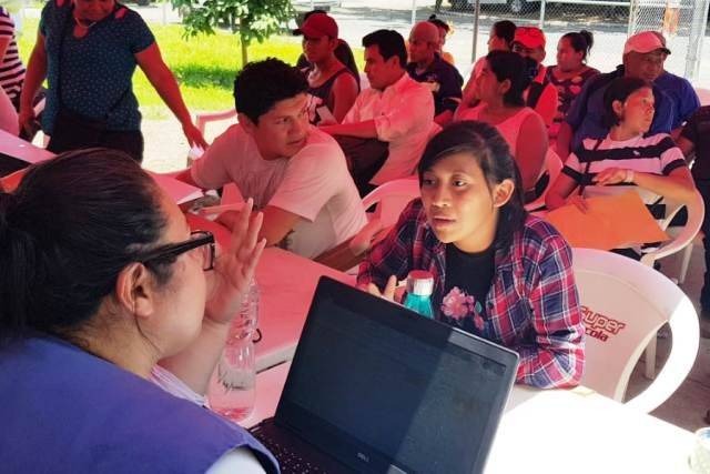 damnificados por erupción del volcán de Fuego