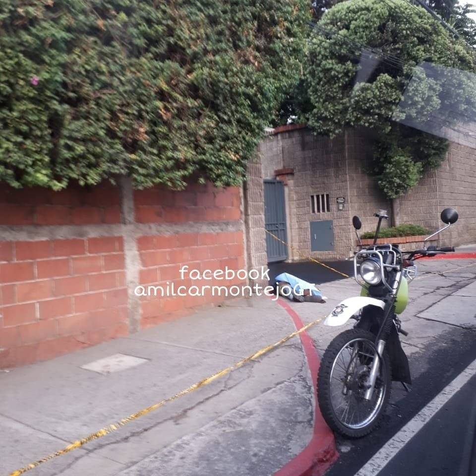 indigente fallecido en calzada Roosevelt
