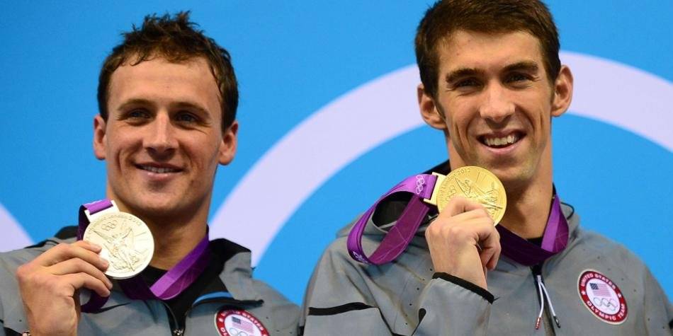 Lochte y Phelps