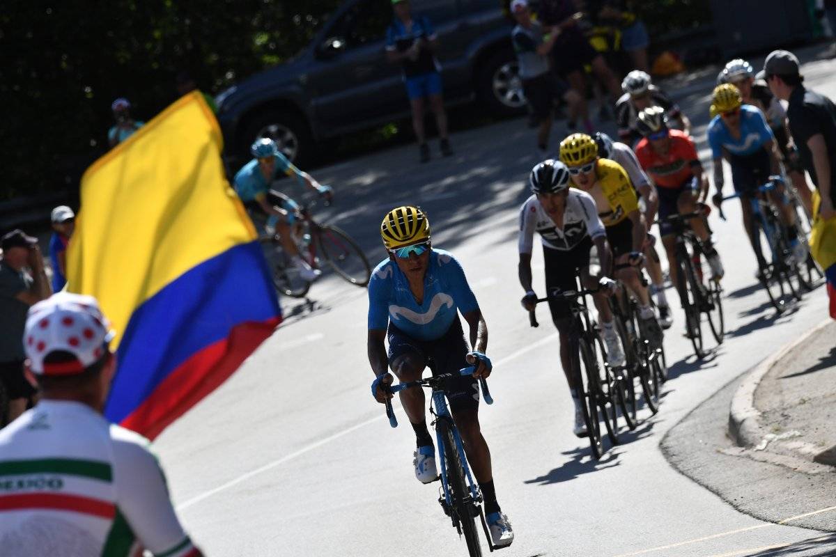 Nairo Quintana fue superior a los líderes