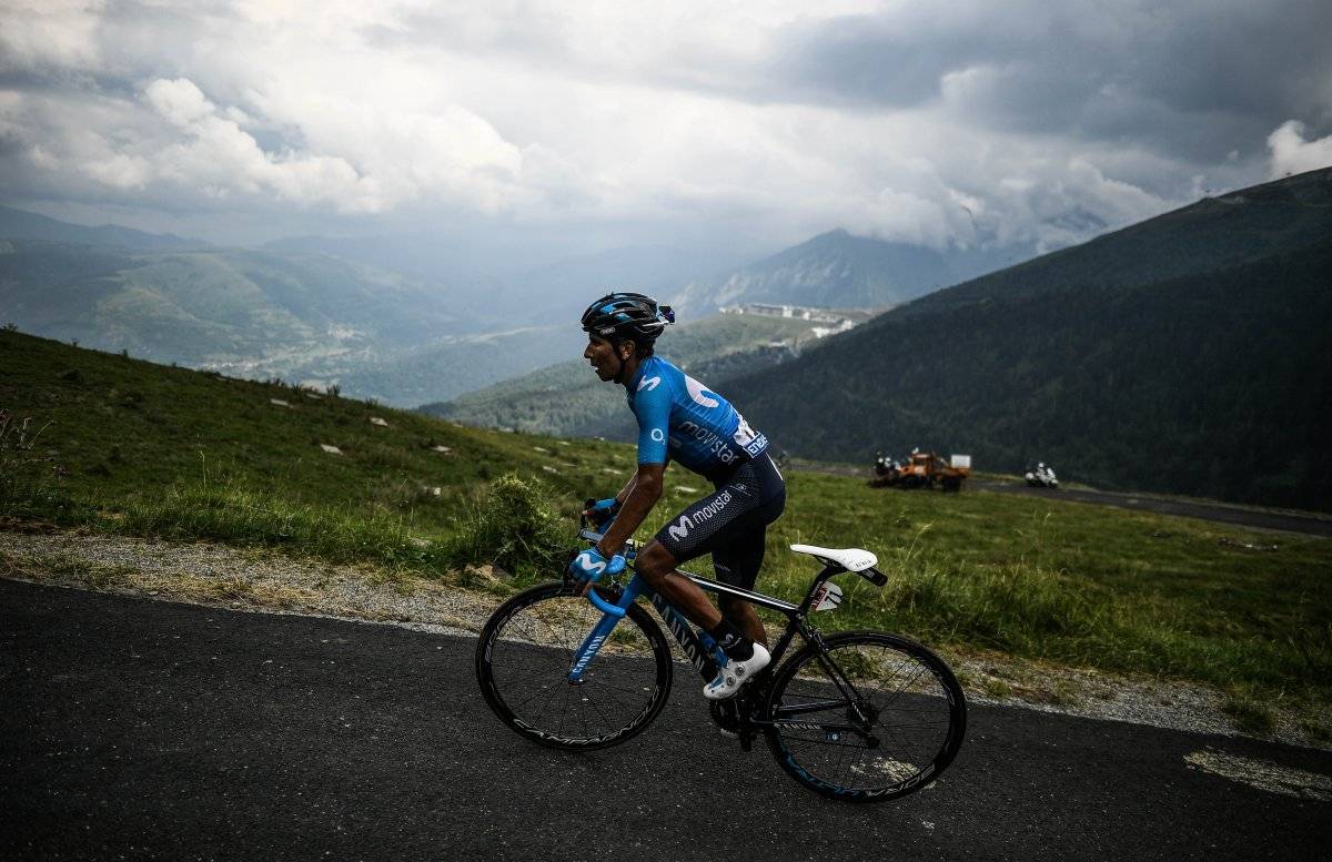 Quintana no tuvo rival en la montaña.