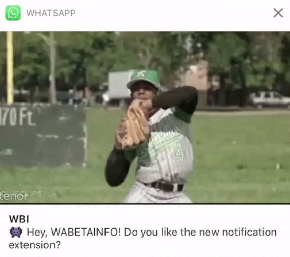 WhatsApp tendrá una barra de notificaciones y así luce