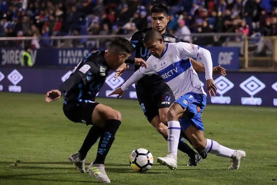 César Munder es uno de los jugadores con mayor proyección en el actual plantel de la UC / Foto: Photosport