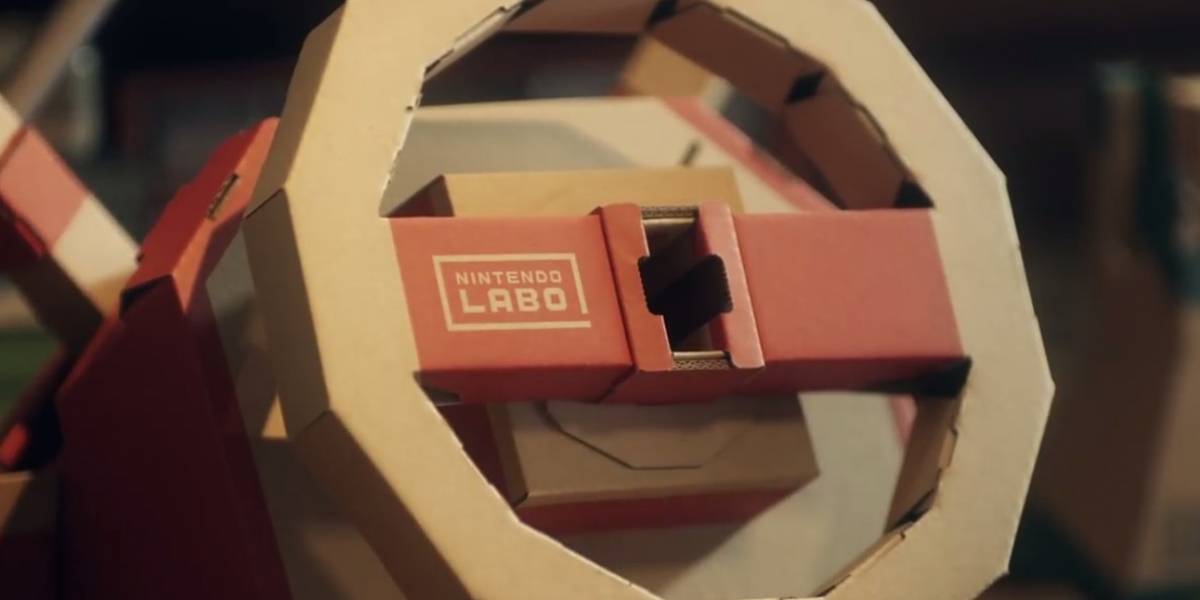 El nuevo kit de Nintendo Labo es como un cabina de arcade de carreras