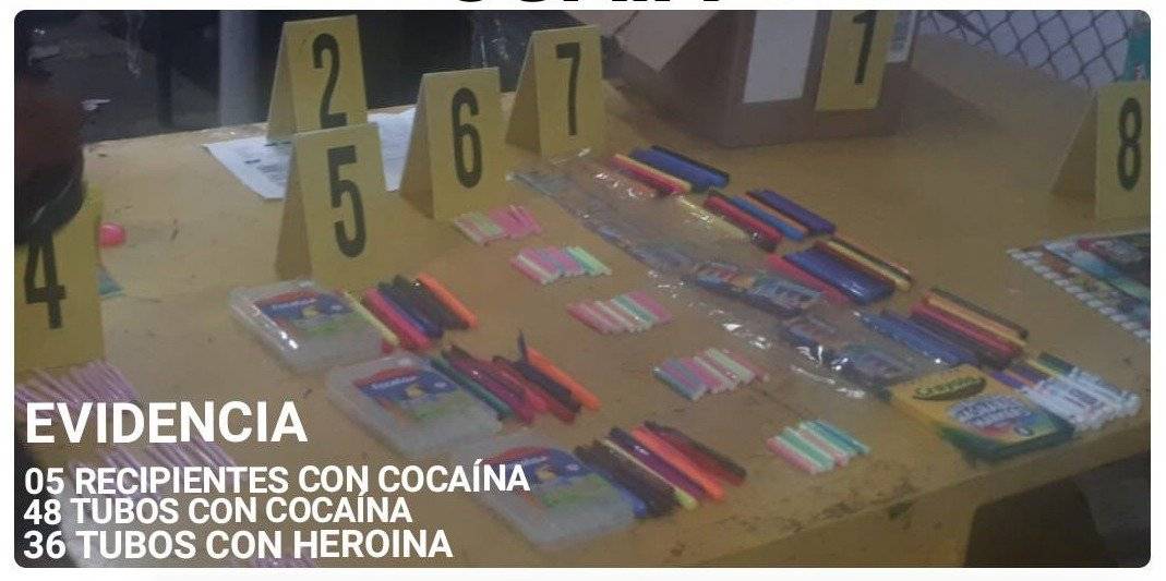 decomisan droga en el aeropuerto La Aurora