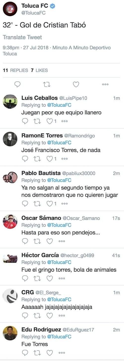 Twitter Toluca