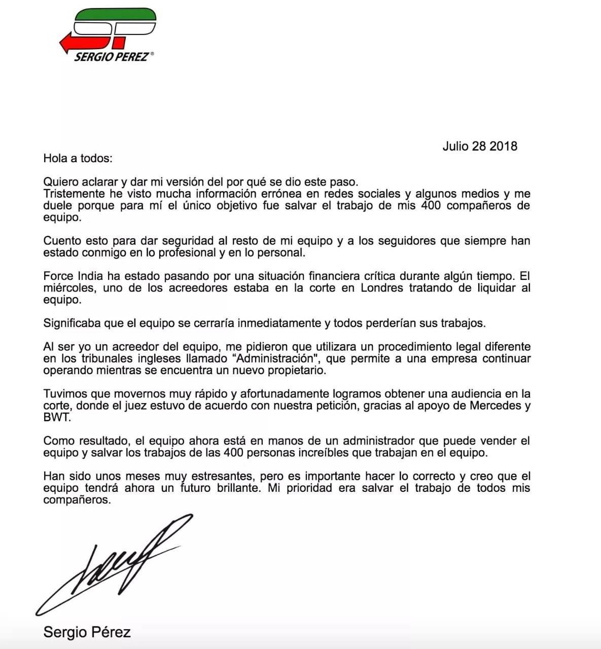 Sergio Pérez