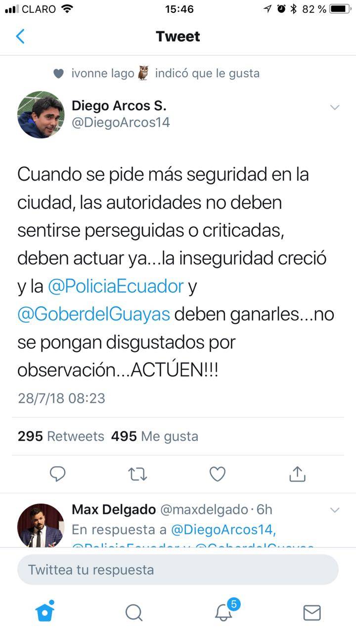 Mensaje de Diego Arcos Mensaje de Diego Arcos