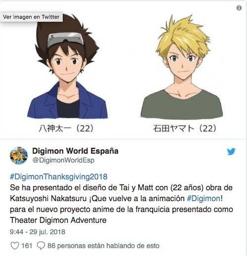 Twiter Digimon Word España