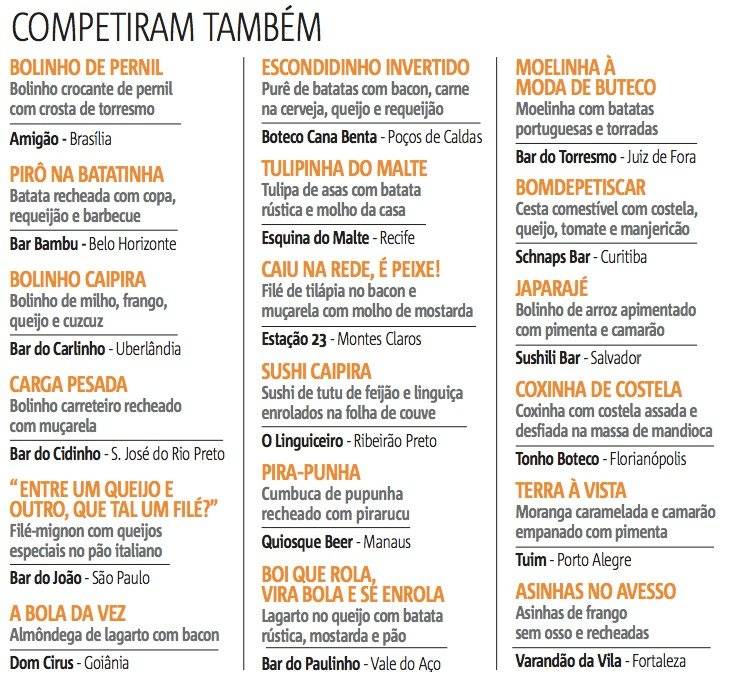 comida di buteco