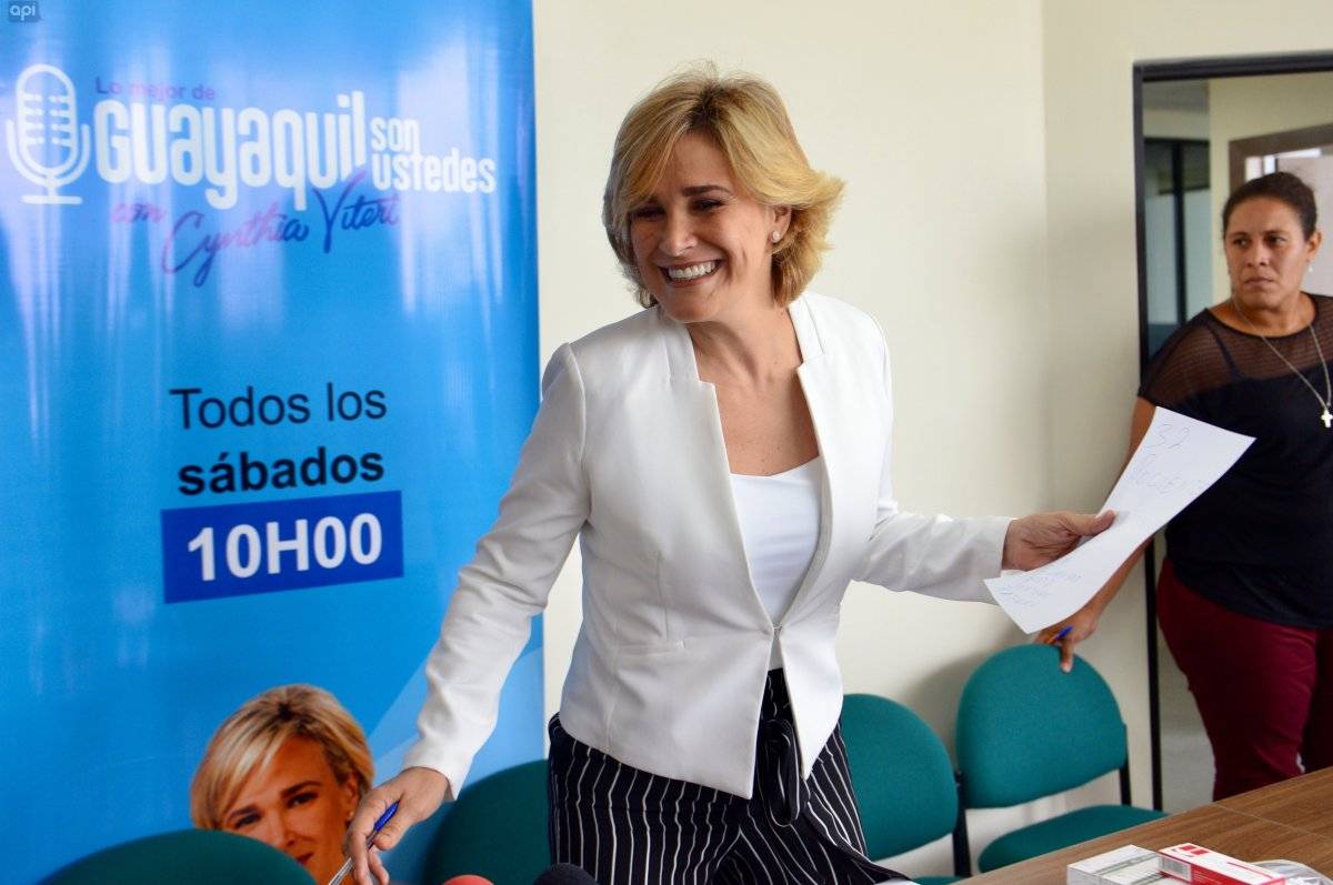 Cinthya Viteri.