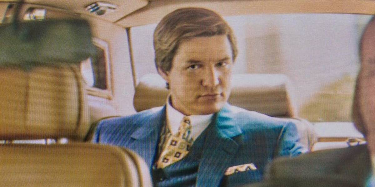 Así luce el chileno Pedro Pascal en Wonder Woman 1984
