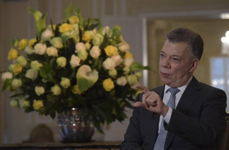Juan Manuel Santos en entrevista