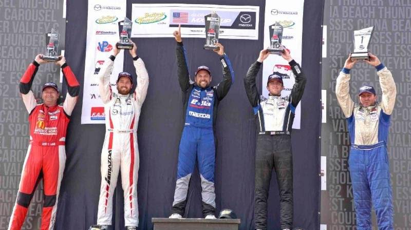 Bryan Ortiz vuelve a conquistar primer lugar de segunda ronda del Mazda Global MX-5 Cup