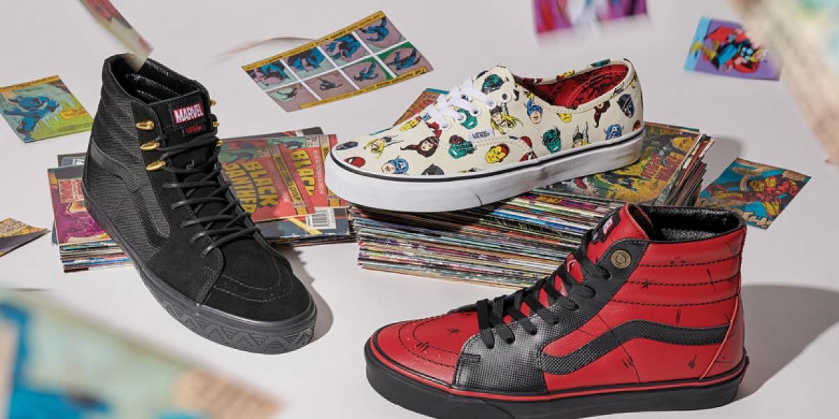 Esta nueva colección de Vans es ideal para los fanáticos de Marvel