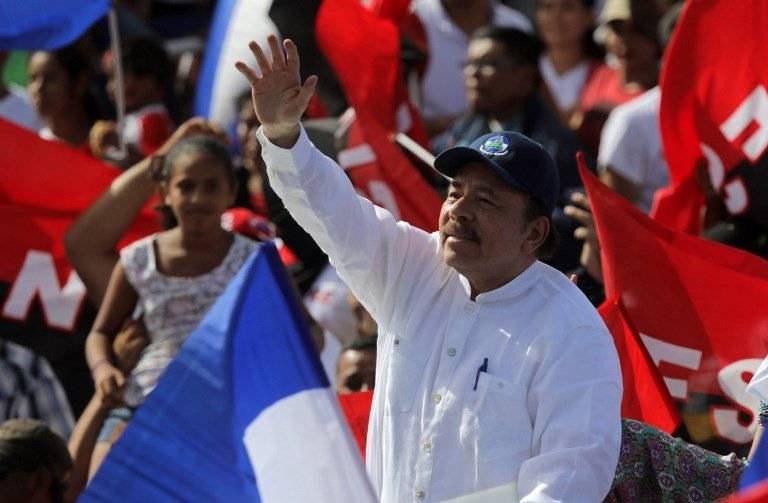 Daniel Ortega en Nicaragua