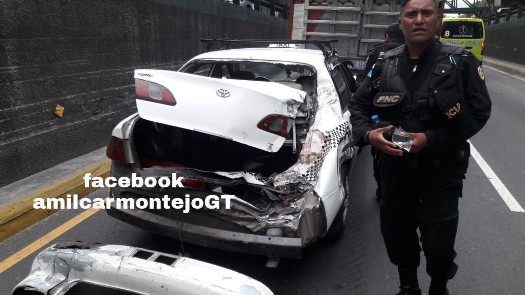 accidente múltiple en ruta al Atlántico