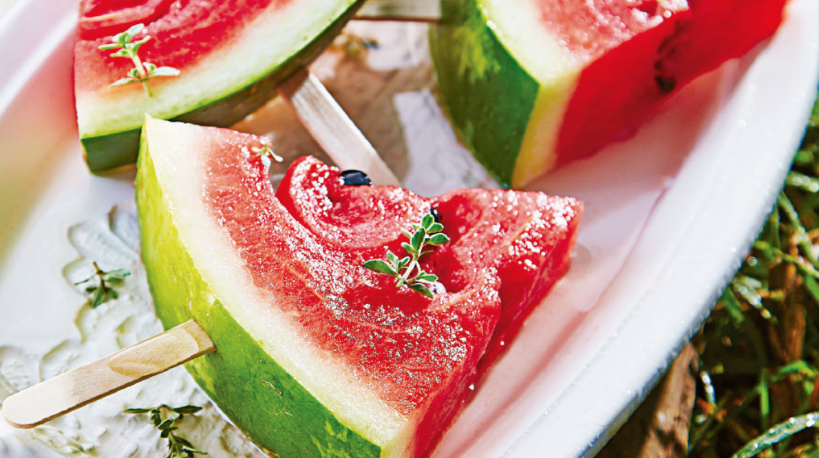 Paletas sandía