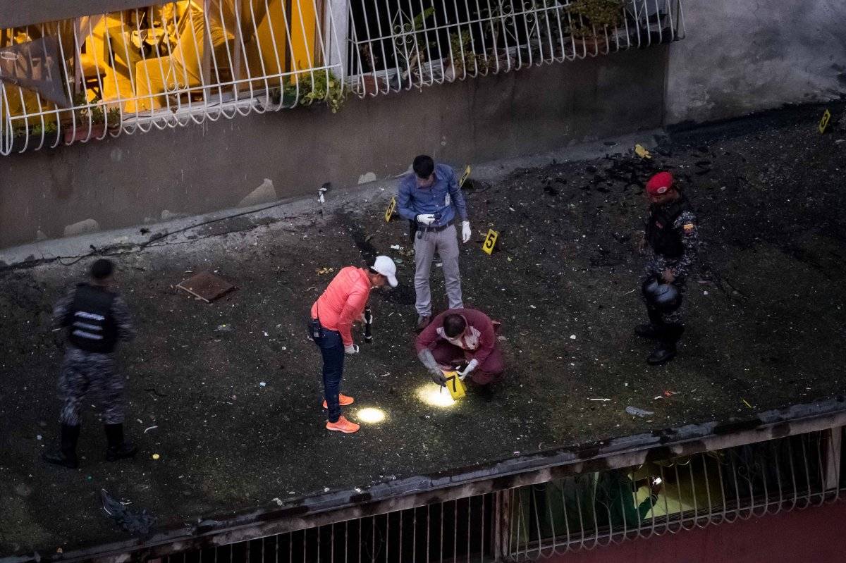Capturan a seis personas en Venezuela por ataque a Maduro