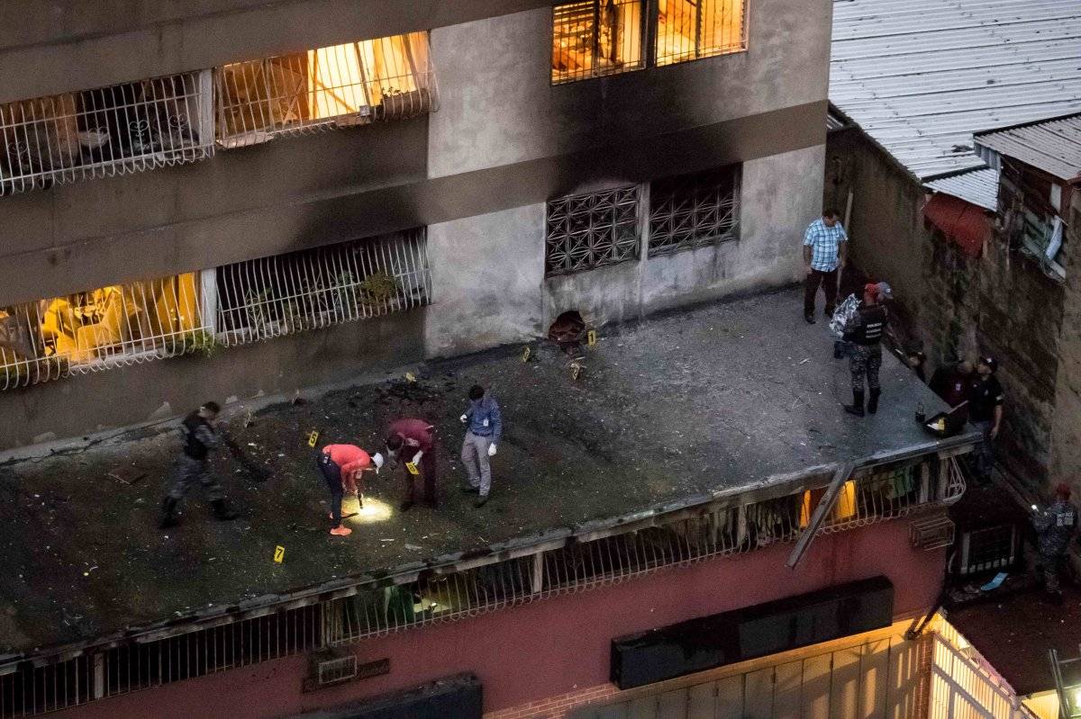 Capturan a seis personas en Venezuela por ataque a Maduro