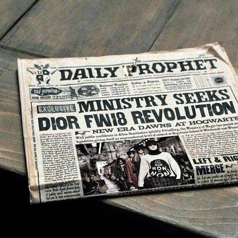 Daily Prophet |instagram @ gryffindior