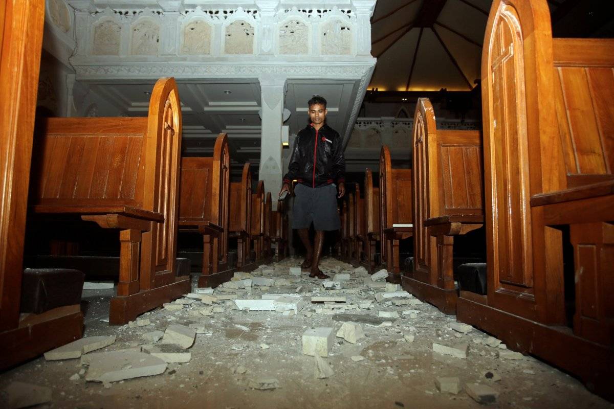 terremoto isla Lombok Indonesia