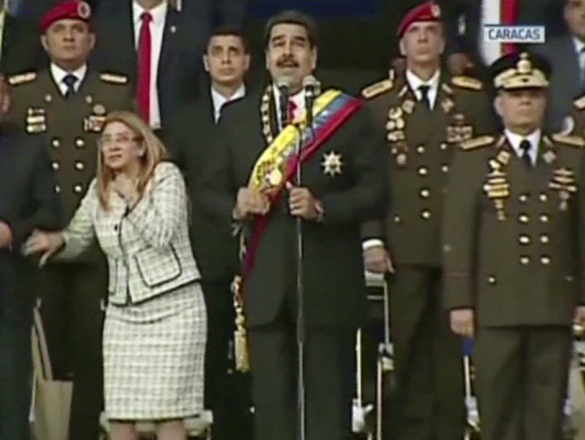 Nicolás Maduro explosión dron