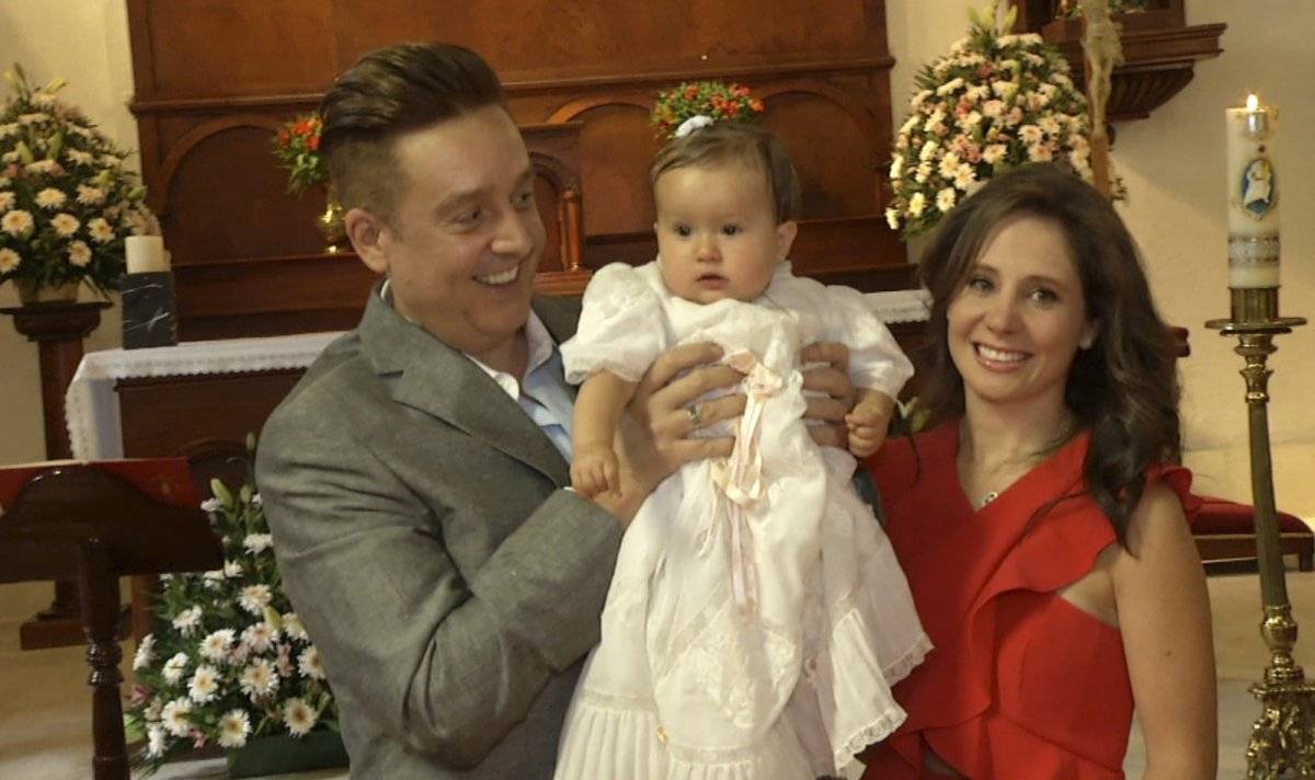Daniel Bisogno y su familia
