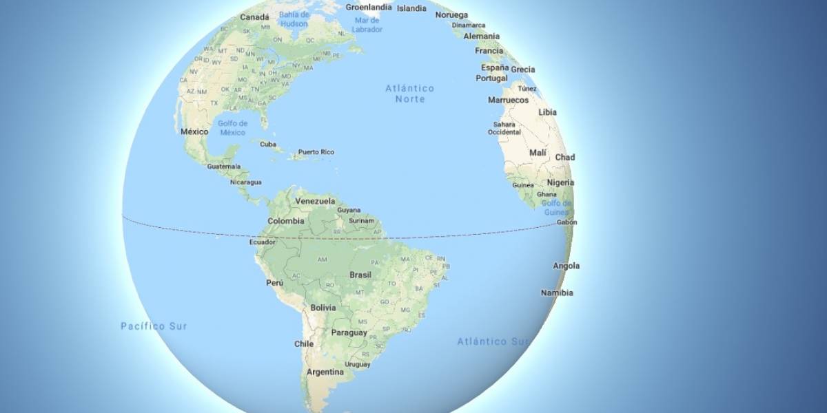¡Hola terraplanistas! Google Maps ahora muestra que la Tierra es redonda
