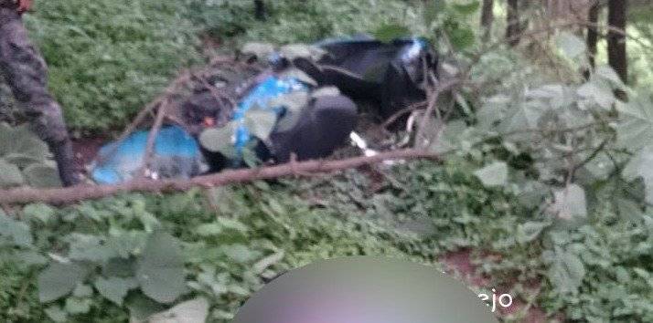 motorista cae a barranco en zona 15