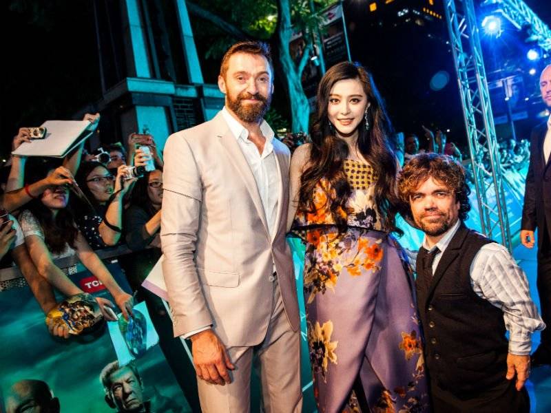 Fan Bingbing y Hugh Jackman